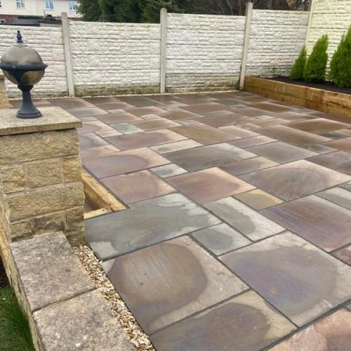 indian stone sleepers steps project castleford 06