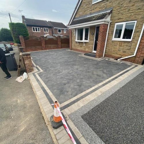 block paving granite resin driveway 01