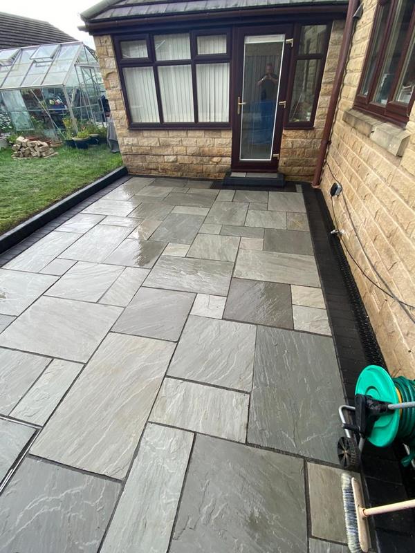 grey natural stone patio wakefield 05