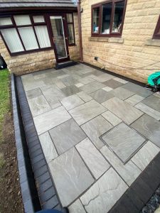 grey natural stone patio wakefield 07