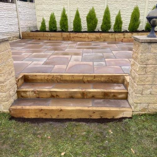 indian stone sleepers steps project castleford 04
