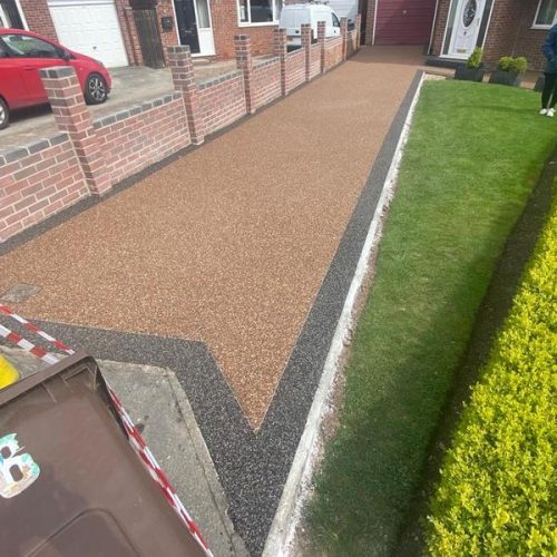 resin bound driveway castleford 05