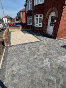 block paved driveway pontefract 07