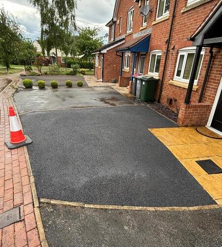 tarmac driveway extension wakefield 04