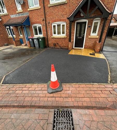 tarmac driveway extension wakefield 05