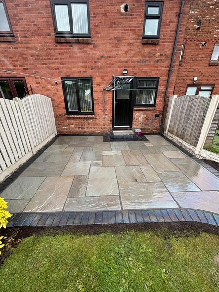 natural stone patio garden pogmoor barnsley 04