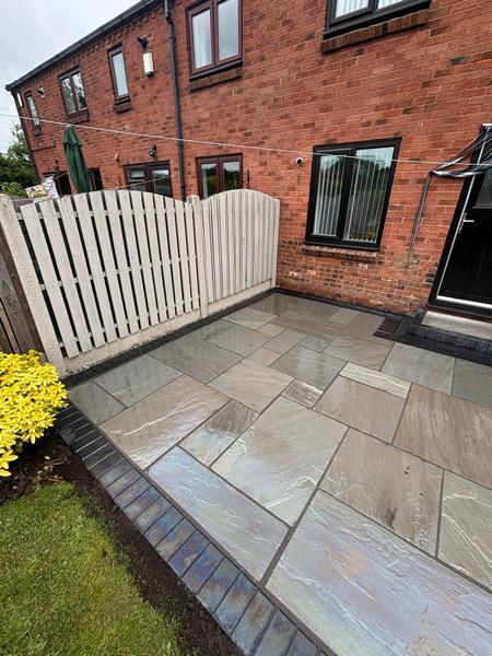 natural stone patio garden pogmoor barnsley 05