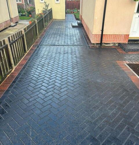 pontefract charcoal block paved driveway 08