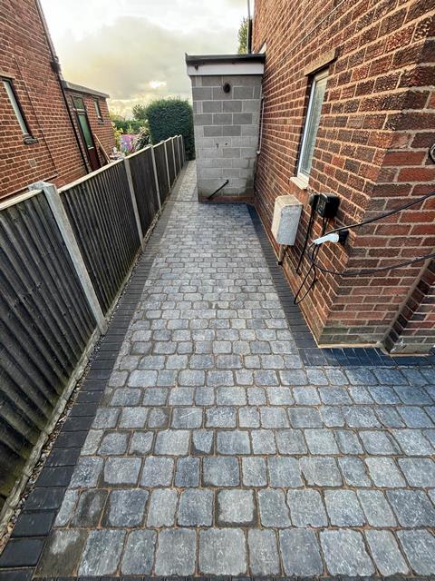 sorrento cobble driveway new patio barnsley 05