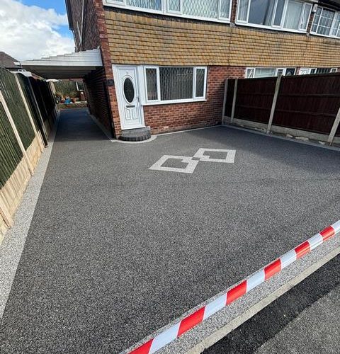 resin bound driveway project castleford west yorkshire 07