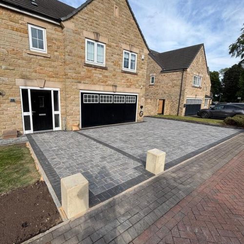 cobbled driveway penistone 06