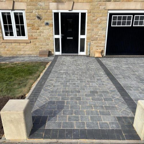 cobbled driveway penistone 15