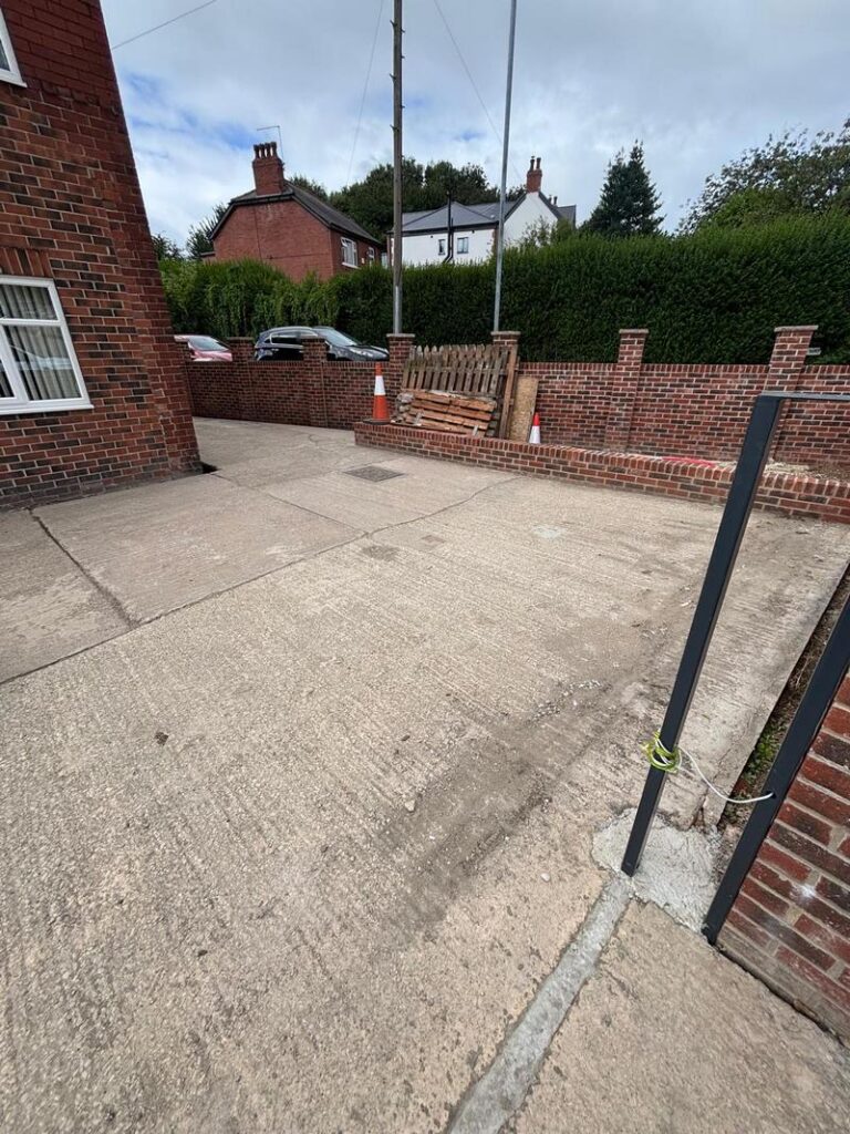 resin bound driveway with diamond pattern hoyland barnsley 01