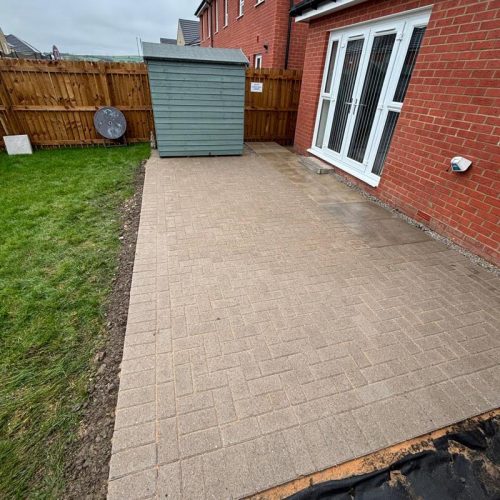 block paved patio penistone 2