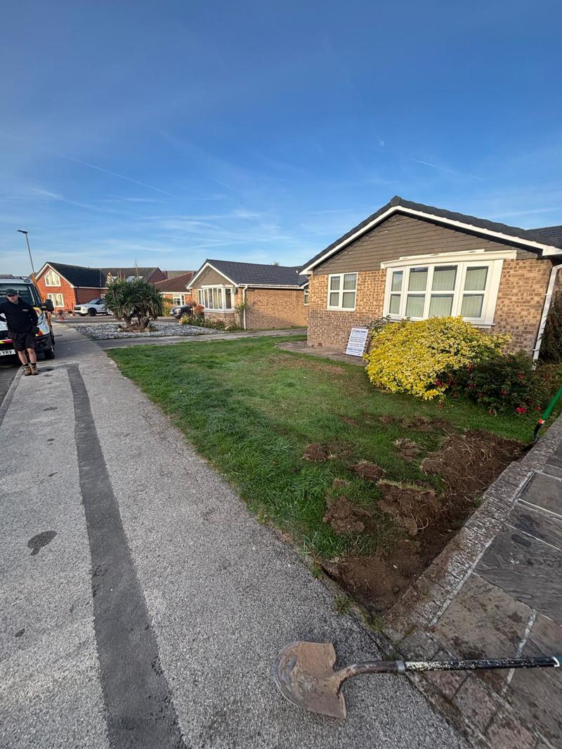 block paving gravel driveway royston 3